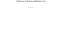 Desktop Screenshot of kottayamdistrict.com